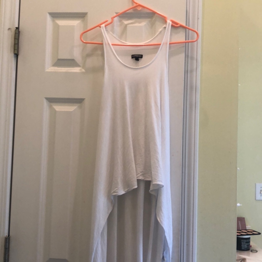 Long High Low Tank Top